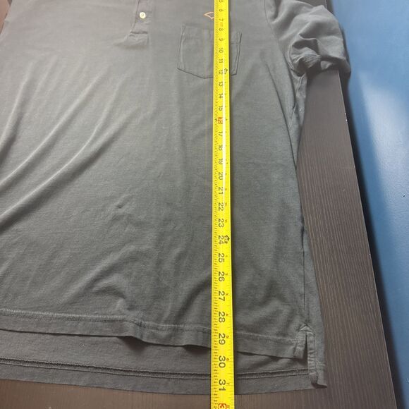 Peter Millar Mens Polo Shirt XL Black Pima Cotton Short Sleeve Casual‎ Golf - Picture 10 of 11